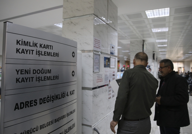 Pasaport ve ehliyet için nüfus müdürlüklerine 55 bin başvuru