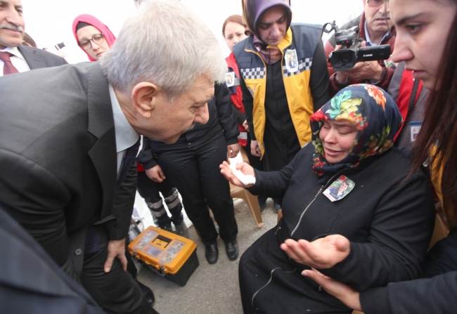 Şehit UMKE görevlisi Burak Tatar'ı Erzurum'da binlerce kişi uğurladı