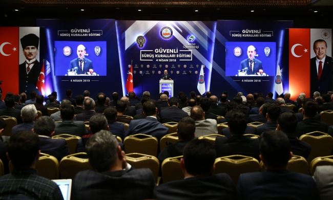 İçişleri Bakanı Soylu: Hedefimiz, insanımızın trafikteki davranışını değiştirmek