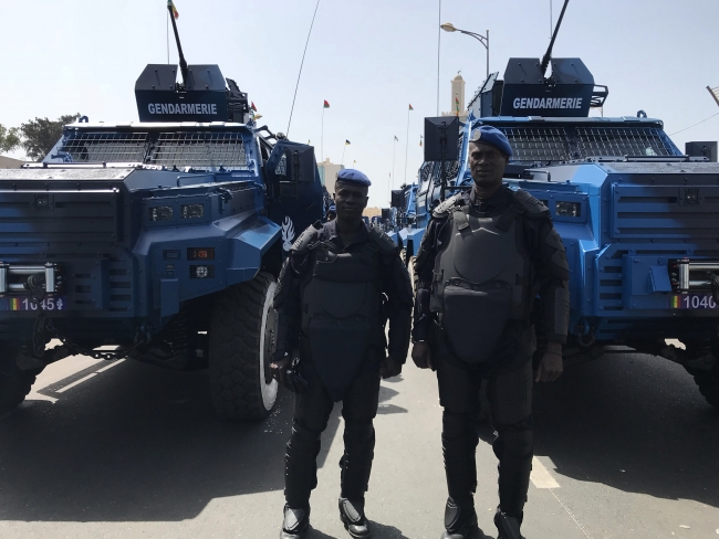 Türk zırhlıları Senegal'in Bağımsızlık Günü'nde