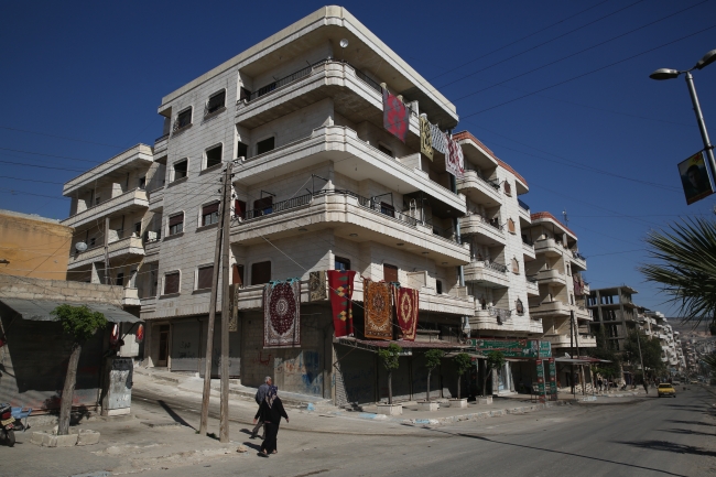 Afrinliler suya kavuşmanın sevincini yaşıyor