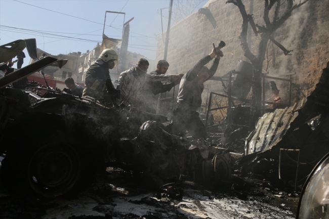 El Bab'da bombalı saldırı: 8 ölü, 20 yaralı