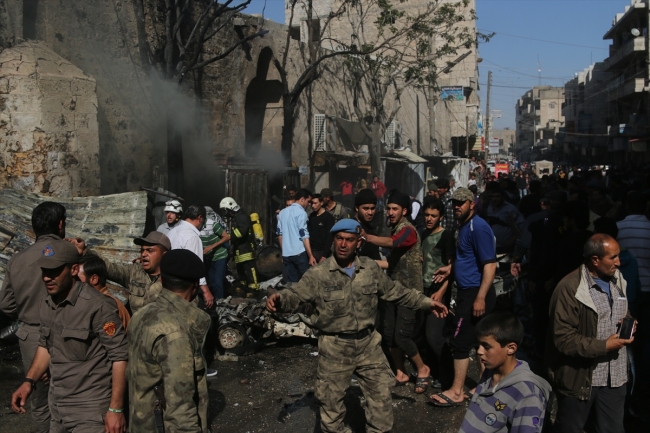 El Bab'da bombalı saldırı: 8 ölü, 20 yaralı
