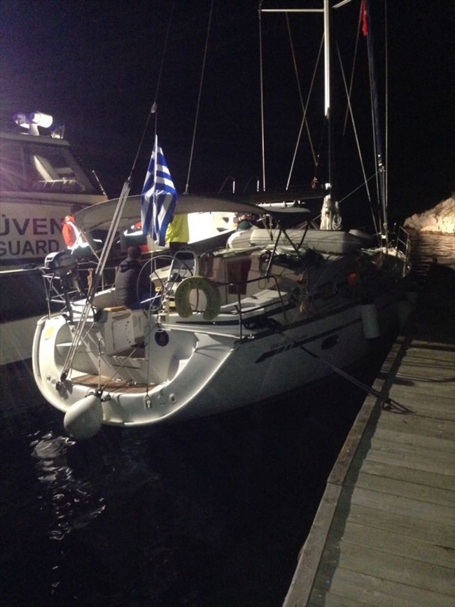 FETÖ'nün bölge imamı Yunanistan bayraklı yatta yakalandı