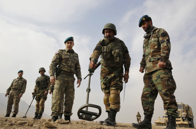 Afgan ordusunun eğitimi Mehmetçiğe emanet