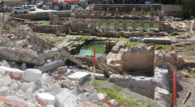 Roma Hamamı'nın turizme kazandırılması için çalışmalar sürdürülüyor