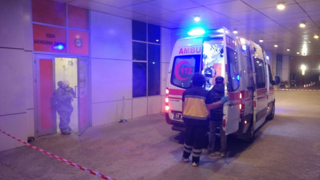 Tekirdağ'da cam fabrikasında kimyasal sızıntı