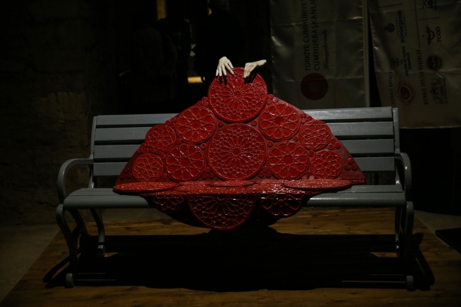 Nuruosmaniye Cami Mahzeni'nde bir ilk: Yeditepe Bienali