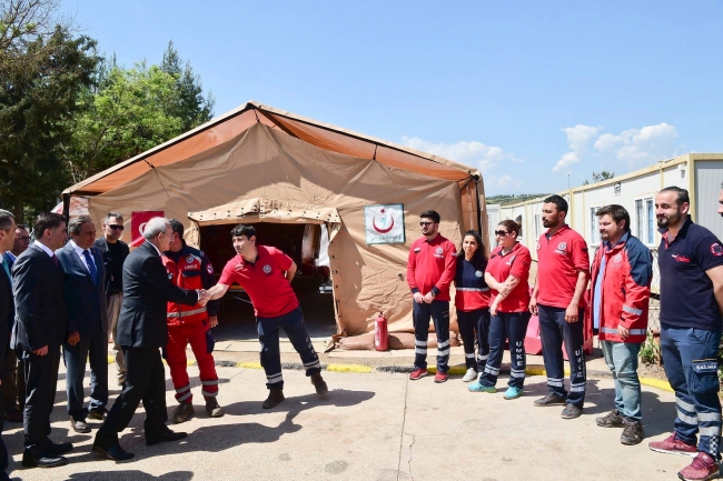 CHP Genel Başkanı Kılıçdaroğlu, Hatay'da sınır karakolunu ziyaret etti