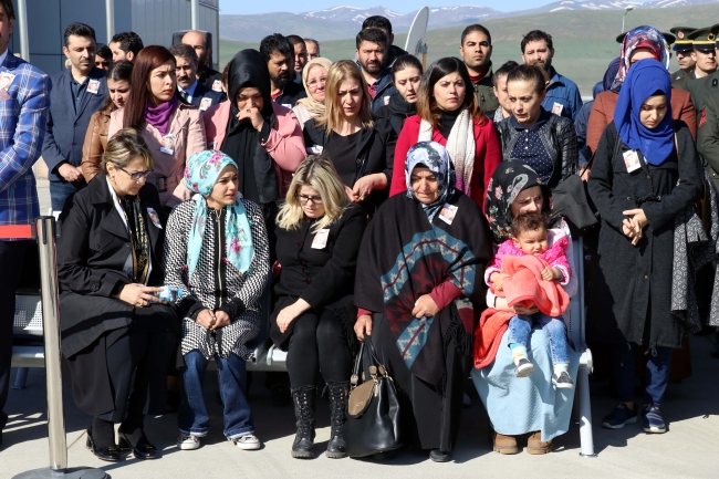 Şehit Uzman Çavuş Hamza Dursun Pampal için askeri tören düzenlendi