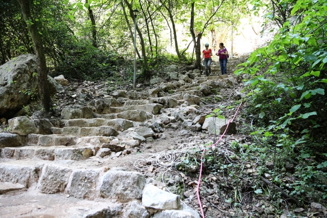 Cennet-Cehennem obruklarına seyir terası ve asansör yapılıyor