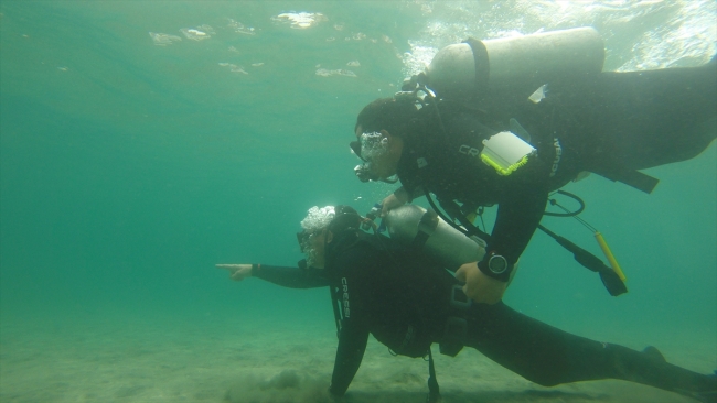 Bedensel engelli milli okçu dalış hayalini gerçekleştirdi