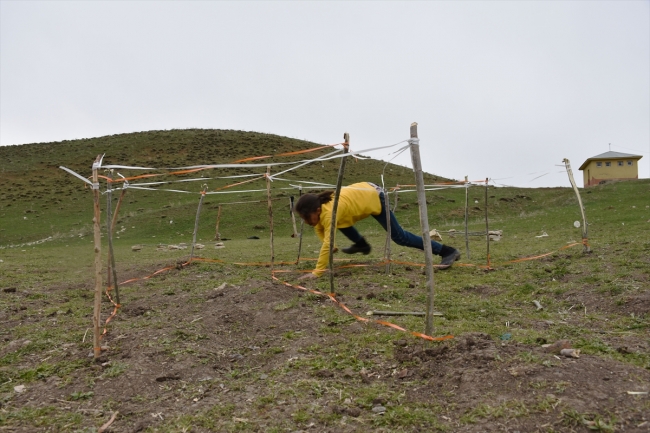 Muşlu çocuklar 'Köyvivor' ile eğleniyor