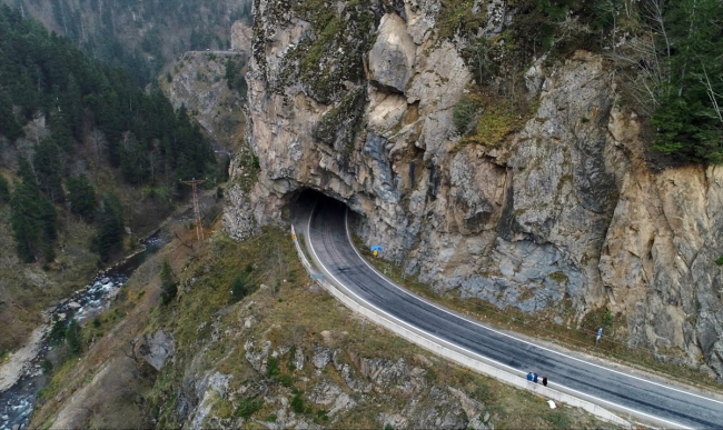 Giresun'un 135 yıllık tarihi tüneli sağlamlığını koruyor