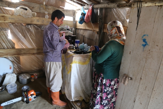 Batman'daki göçerlerin yayla yolculuğu başladı
