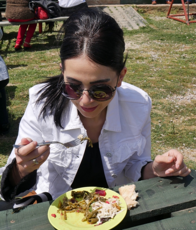 "Kazdağları Ot Yemekleri Festivali" ile yöreye özgü yemekler tanıtıldı