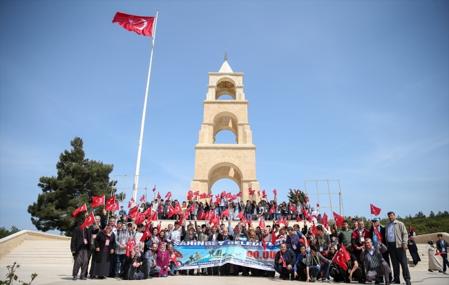 On binlerce Gaziantepli gençten, şehitler diyarı Çanakkale'yi ziyaret