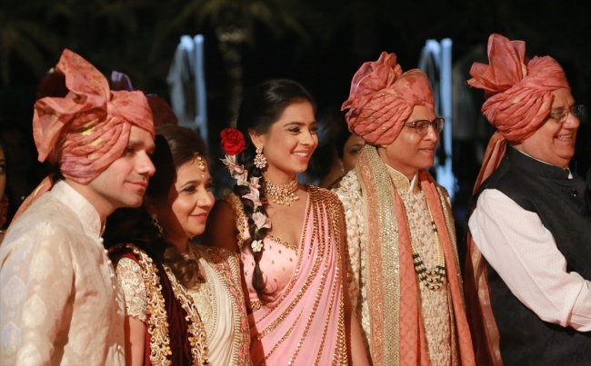 Antalya'daki Hint düğünü 3 gün 3 gece sürdü