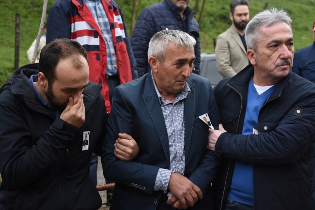 Trafik kazasında hayatını kaybeden jandarma uzman çavuş toprağa verildi