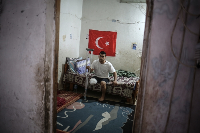 Gazzeli genç, Erdoğan'ın hediye ettiği bisikleti artık süremeyecek