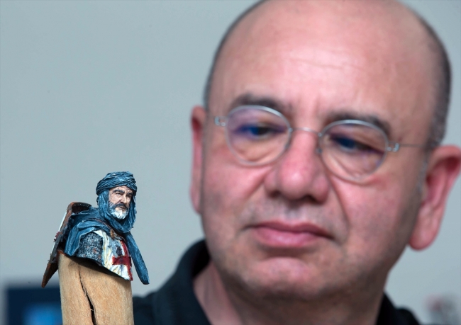 Mehmed Ali Saraoğlu'nun kurşun asker koleksiyonu