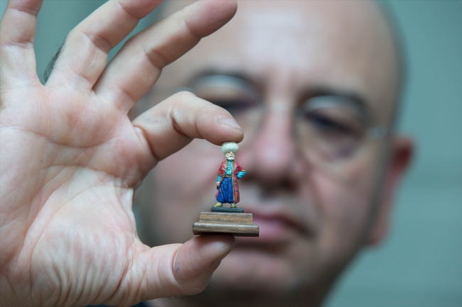 Mehmed Ali Saraoğlu'nun kurşun asker koleksiyonu