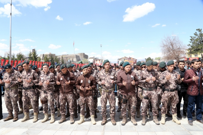 Şehit polis Kubilay Karaman son yolculuğuna uğurlandı