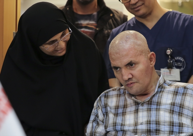 15 Temmuz Gazisi Yaman 21 ay sonra taburcu oldu