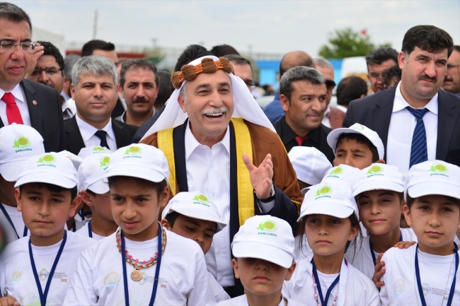 Bakan Fakıbaba aba giydi, hasat yaptı