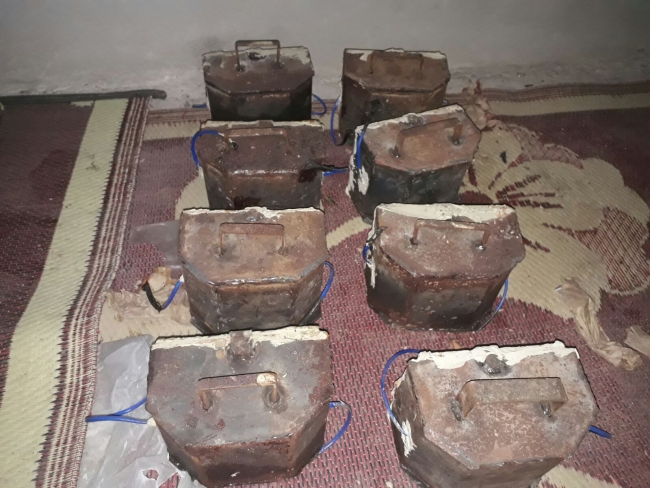 Terör örgütü YPG/PKK'nın inleri didik didik aranıyor