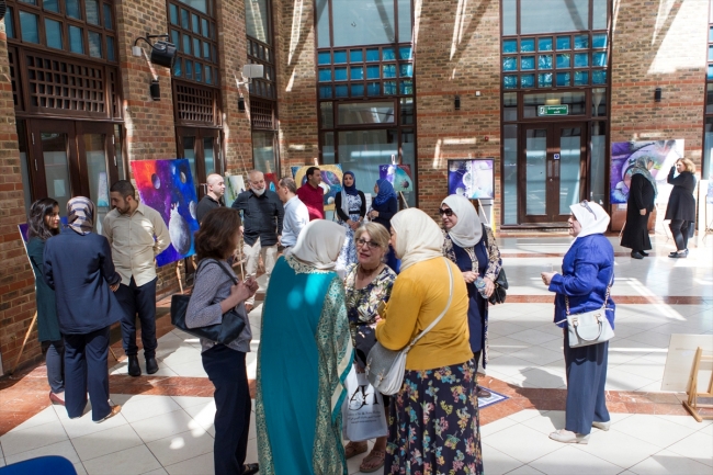 Türk sanatçıdan Londra'da Grenfell sergisi