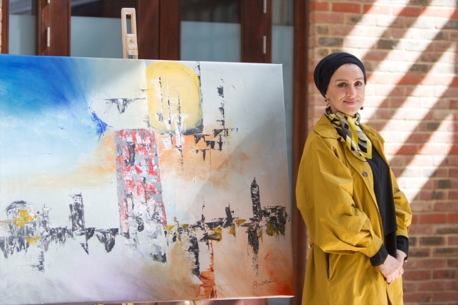 Türk sanatçıdan Londra'da Grenfell sergisi