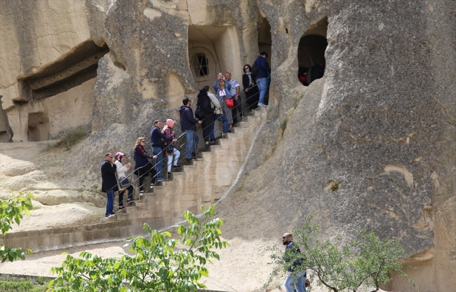 Kapadokya'ya gelen turist sayısında büyük artış