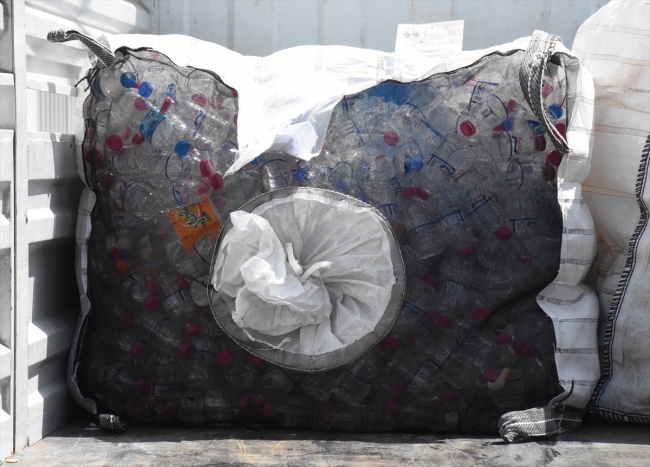 Ordu'da ilkokul öğrencilerinden 2 tonluk geri dönüşüm