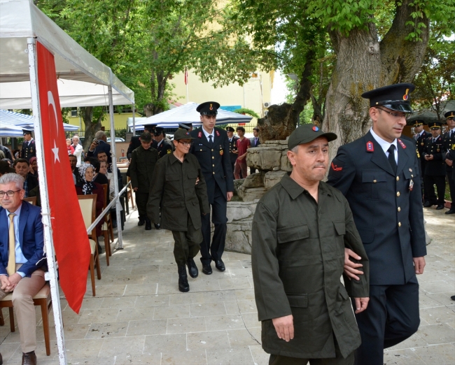 Engelli gençlerin temsili askerlik heyecanı