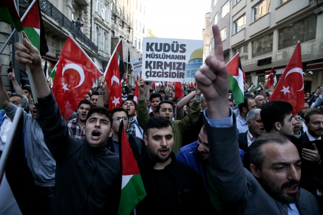 İsrail'in Gazze'deki katliamı yurt genelinde protesto edildi