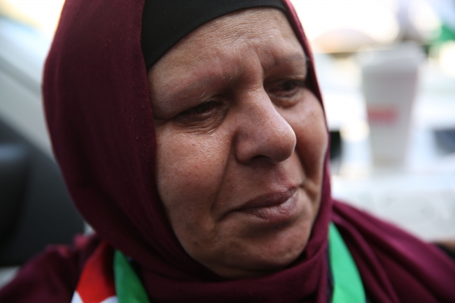 New York'ta göstericiler Filistinliler için sokaktaydı