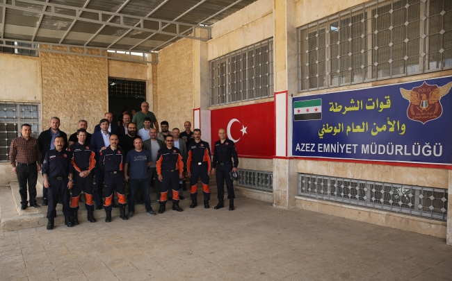 Şehit itfaiyeci Çebi'nin adı Suriye'de yaşayacak