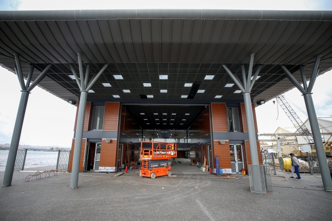 Karaköy, yeni akıllı yüzer iskelesine kavuşuyor