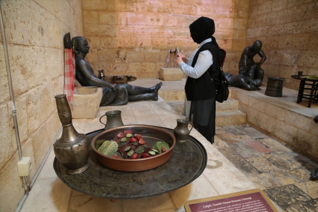 Gaziantep'teki Hamam Müzesi ziyaretçilere nostalji yaşatıyor