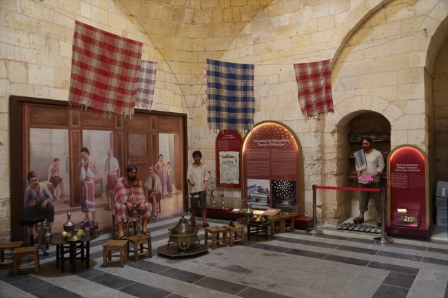 Gaziantep'teki Hamam Müzesi ziyaretçilere nostalji yaşatıyor