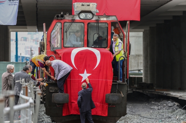 Gebze-Halkalı banliyö hattının yıl sonunda açılması hedefleniyor