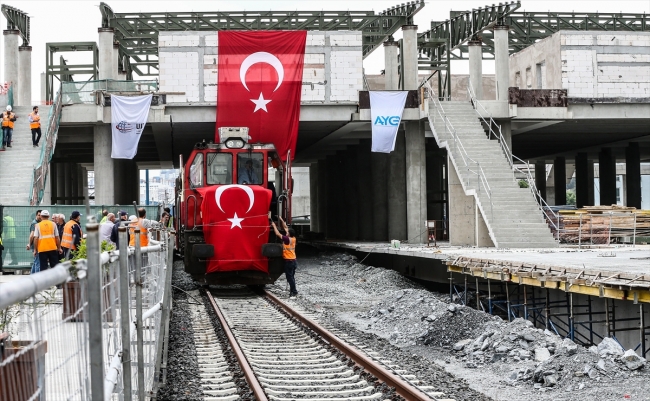 Gebze-Halkalı banliyö hattının yıl sonunda açılması hedefleniyor