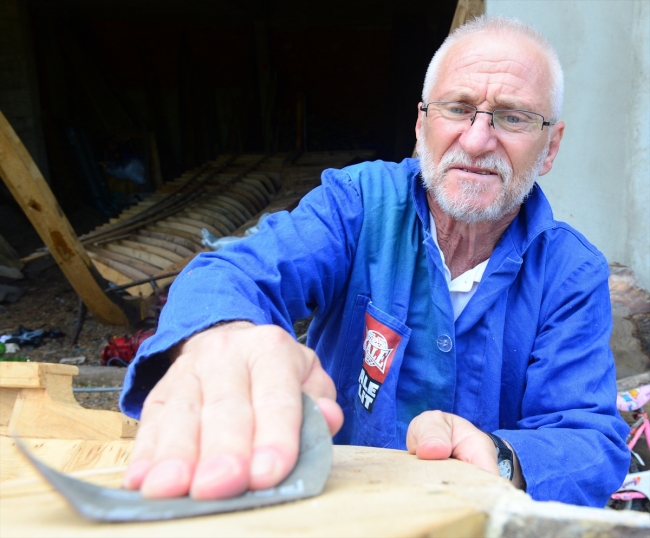 Karadeniz'in emektar tekne ustaları