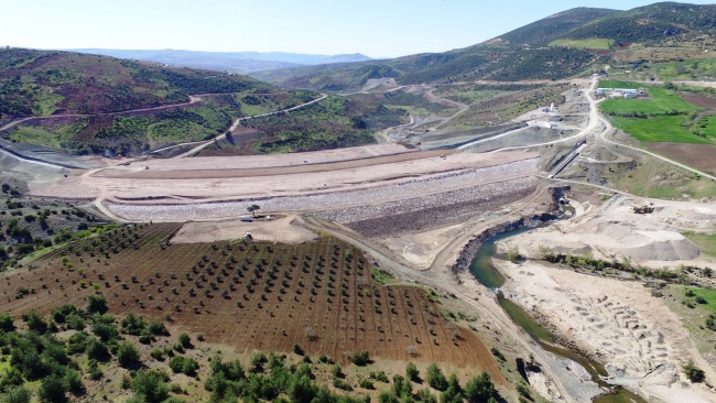 Yukarı Afrin Barajı inşaatında sona yaklaşıldı