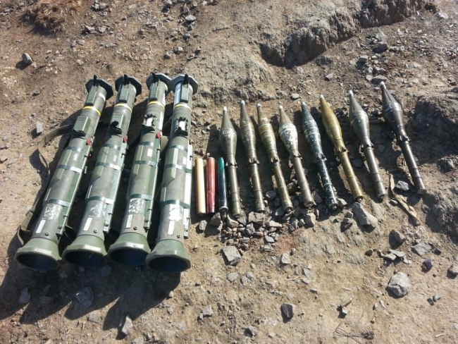 Irak'ın kuzeyinde 2 terörist etkisiz hale getirildi