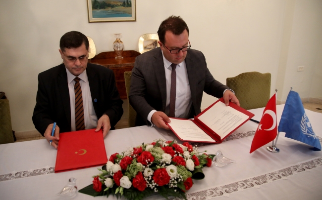 Türkiye'den Gazze'ye 1,2 milyon dolarlık yardım