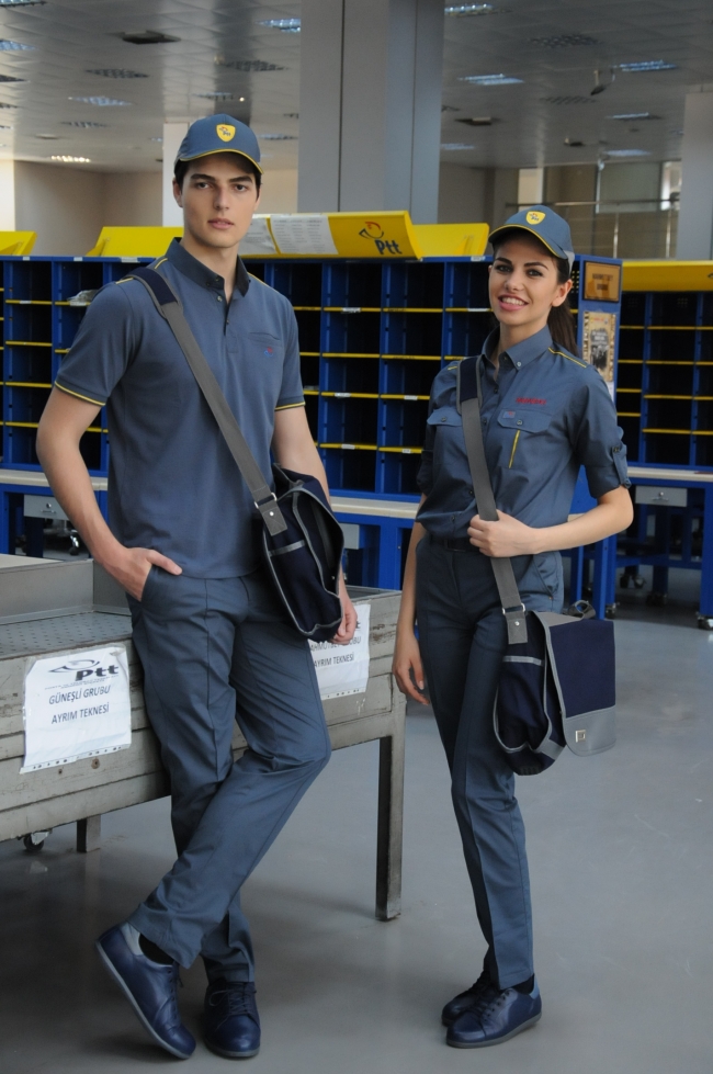 PTT çalışanlarına yeni kıyafet