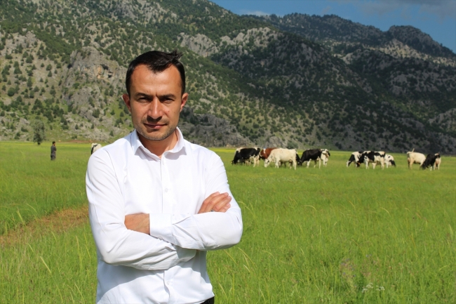 Avrupa'daki yüksek vergiden kaçtı, Türkiye'de sütçü oldu