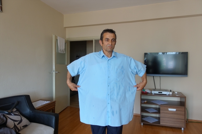 Obeziteyle mücadele eden postacı, işini bırakmamak için kilo verdi